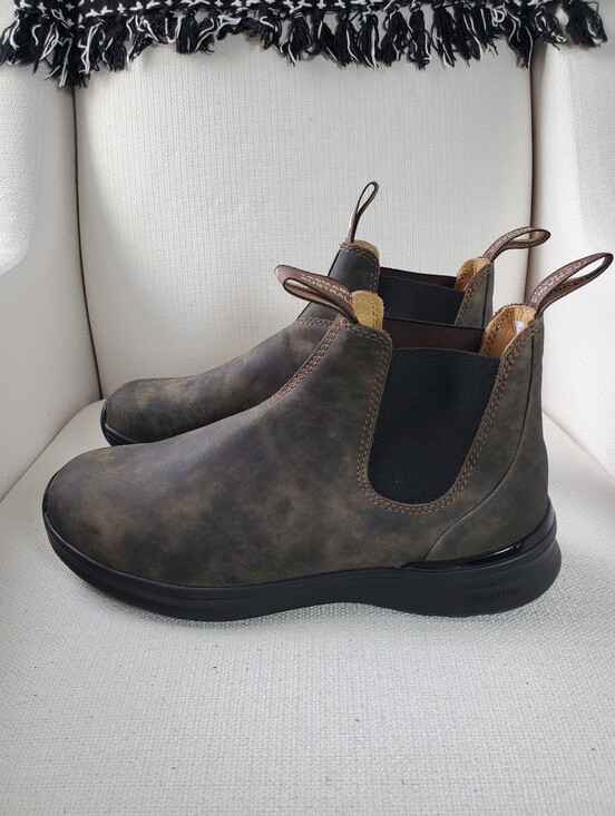 Blundstone Rustic Black Leather Boots Classics 587 Mens US Size 10.5 main image 12